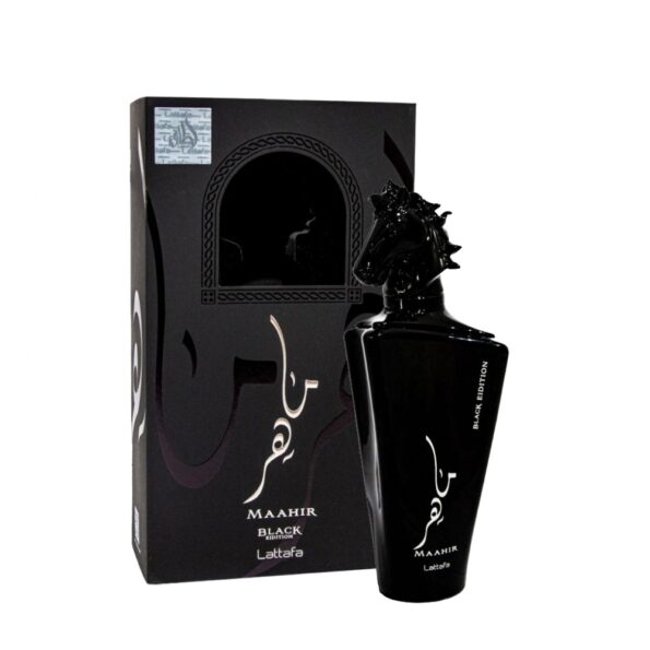 Parfum Arabesc barbatesc Maahir Black Edition,Lattafa apa de parfum 100ml