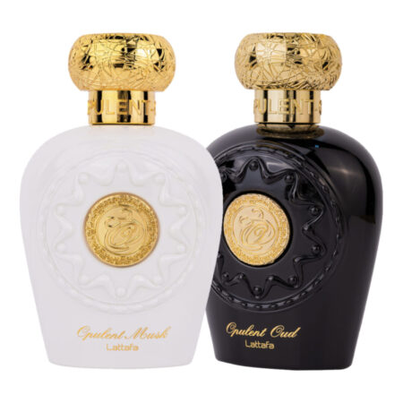 (plu99999) - Ofertă Lattafa - Opulent Oud + Opulent Musk - 100ml + 100ml