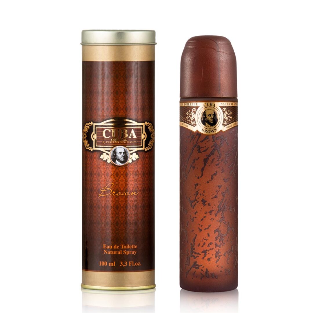 (plu02036) - Apa de Toaleta Cuba Brown, PC Design, Barbati - 100ml