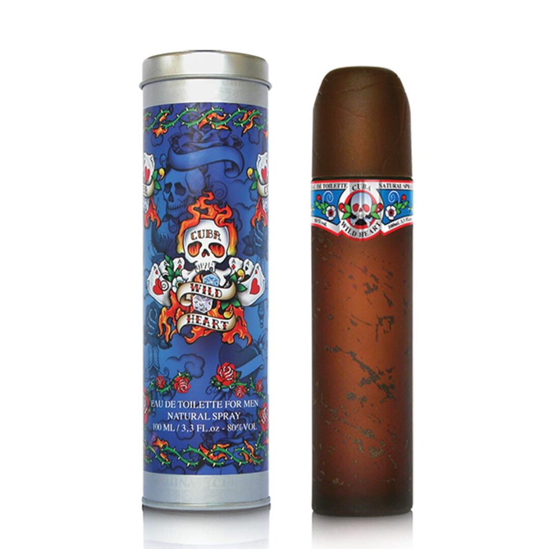 (plu02037) - Apa de Toaleta Cuba Wild Heart, PC Design, Barbati - 100ml