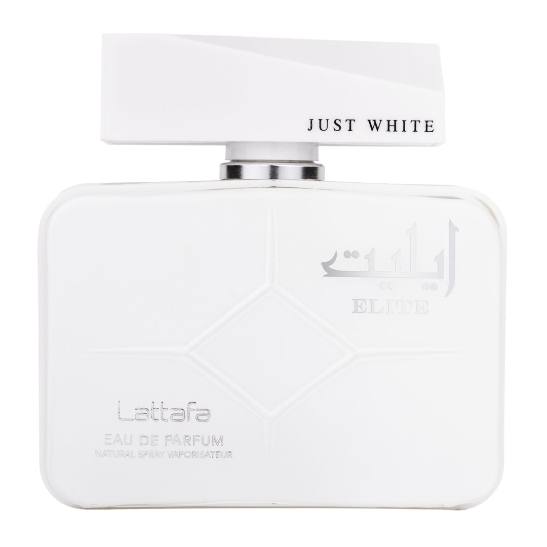 (plu05094) - Apa de Parfum Elite Just White, Lattafa, Barbati - 100ml