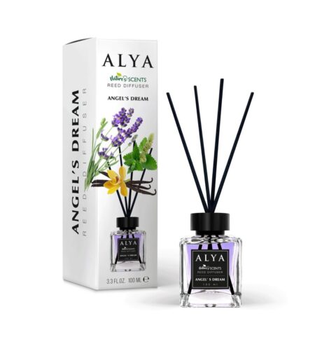 (plu01377) - Deodorant de Camera Angel's Dream, Alya, Reed Diffuser - 100ml