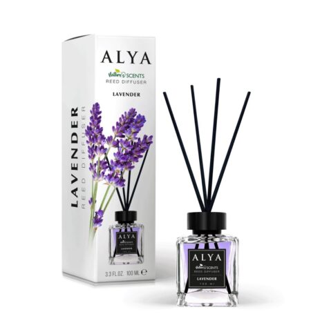 (plu01371) - Deodorant de Camera Lavender, Alya, Reed Diffuser - 100ml