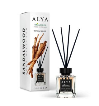 (plu01370) - Deodorant de Camera Sandalwood, Alya, Reed Diffuser - 100ml