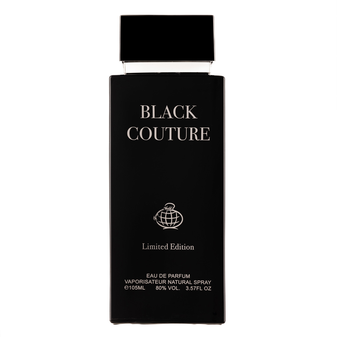 (plu01545) - Apa de Parfum Black Couture Limited Edition, Fragrance World, Barbati - 105ml