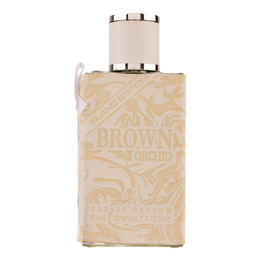 (plu01551) - Apa de Parfum Brown Orchid Blanc Edition, Fragrance World, Unisex - 80ml