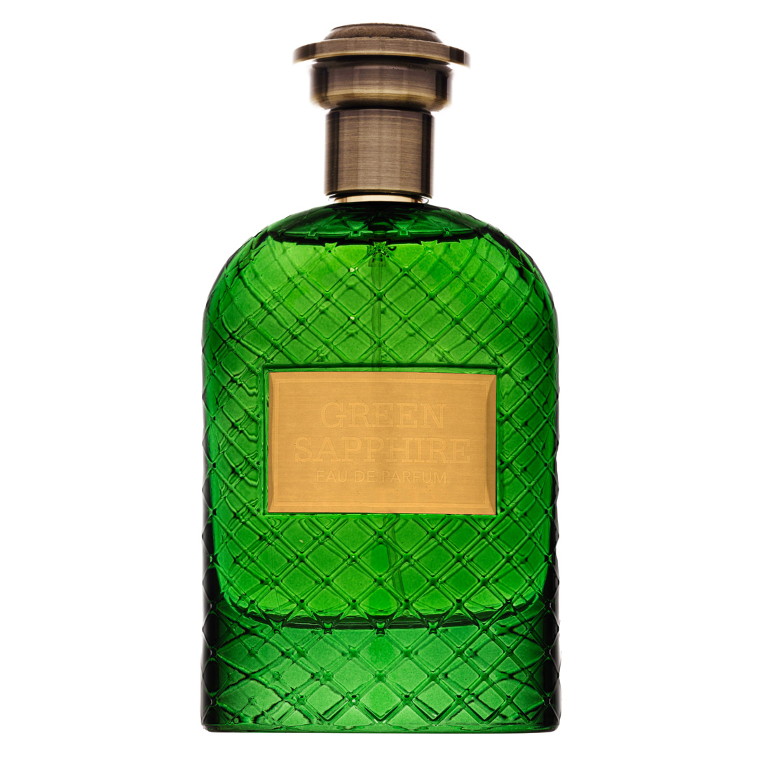 (plu01421) - Apa de Parfum Green Sapphire, Fragrance World, Barbati - 100ml