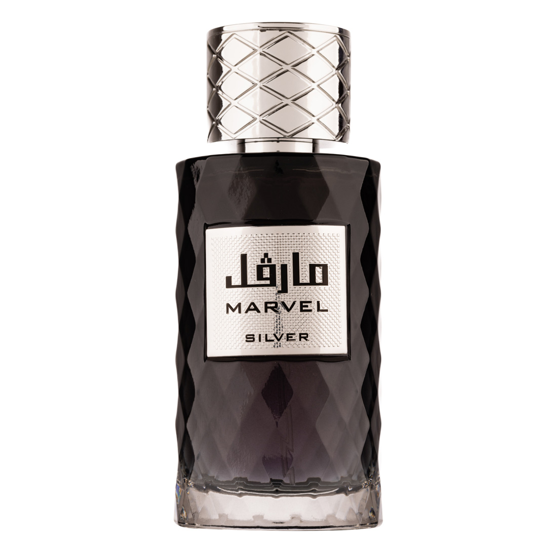 (plu01464) - Apa de Parfum Marvel Silver, Athoor al Alam, Barbati - 100ml