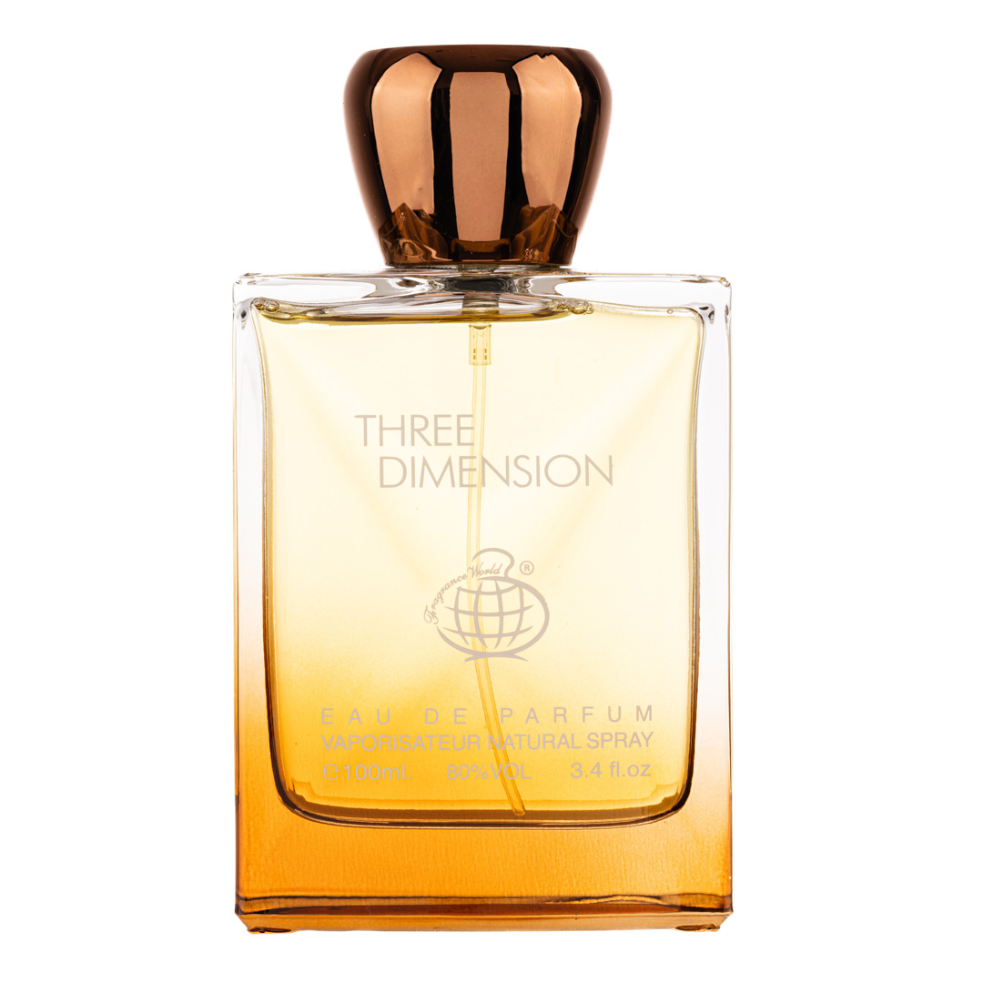 (plu01584) - Apa de Parfum Three Dimension, Fragrance World, Barbati - 100ml