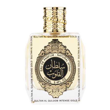 (plu05388) - Apa de Parfum Sultan Al Quloob Intense Gold, Suroori, Unisex - 100ml